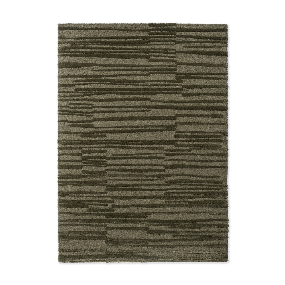 Twinset Terrain Rugs 121707 by Brink and Campman in Olive Green